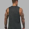 AeroFLX+ Seamless Muscle Tank - Black Camo-Graphite