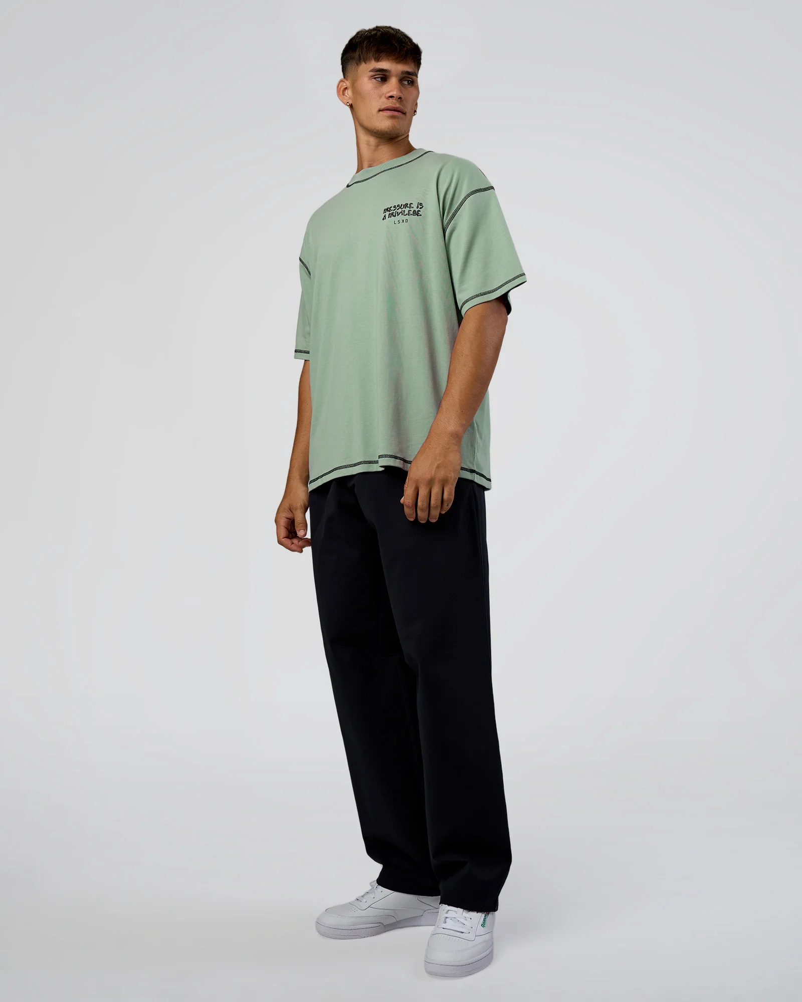 6322-pressure-is-privilege-oversized-tee-iceberg-green-black-6.webp Pressure is Privilege Oversized Tee - Iceberg Green-Black