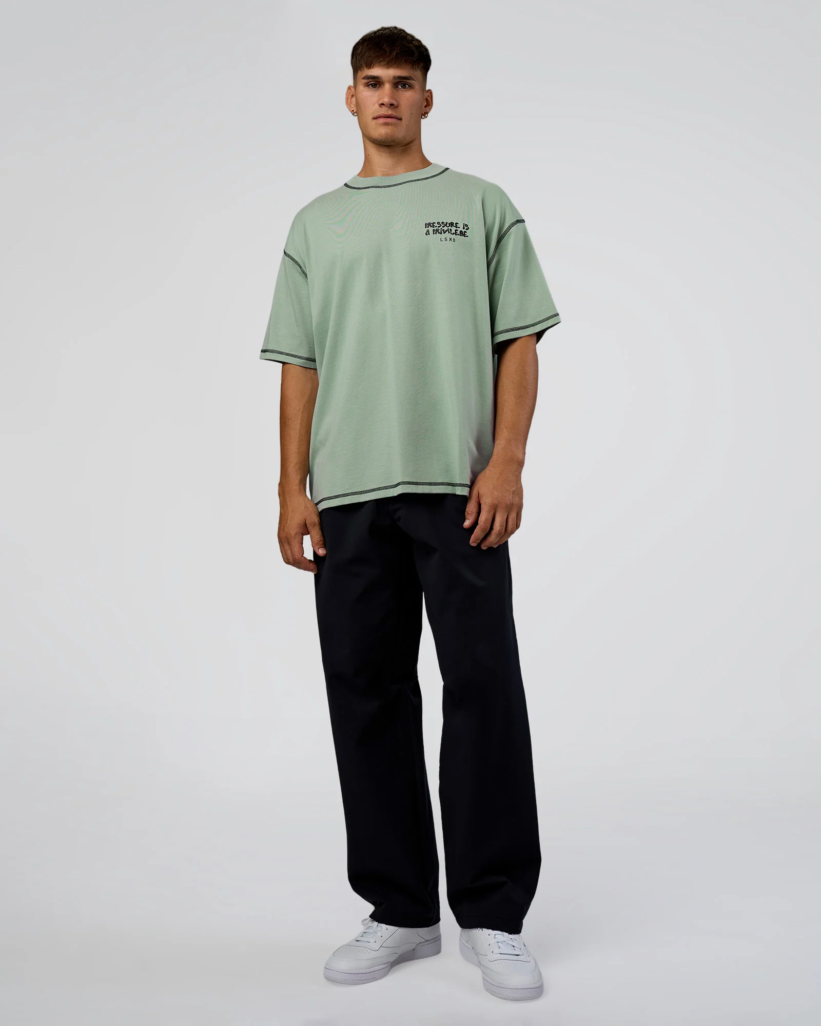 6322-pressure-is-privilege-oversized-tee-iceberg-green-black-8.webp Pressure is Privilege Oversized Tee - Iceberg Green-Black