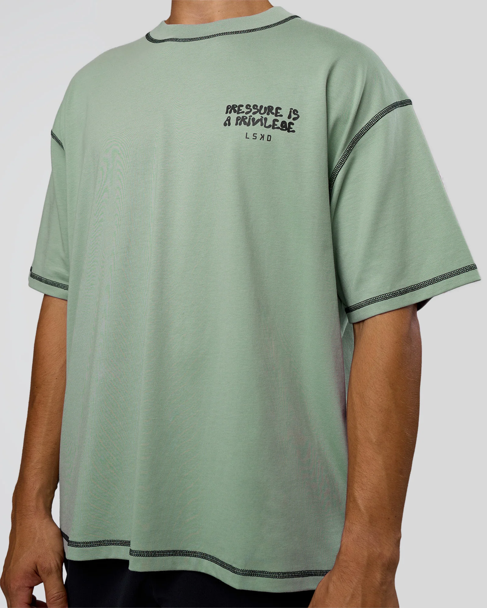 6322-pressure-is-privilege-oversized-tee-iceberg-green-black-9.webp Pressure is Privilege Oversized Tee - Iceberg Green-Black
