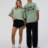 6324-iceberg-green-black-xs-iceberg-green-black-xs-variation-1.webp Pressure is Privilege Oversized Tee - Iceberg Green-Black