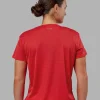 Pace Running Tee 2.0 - Scarlet