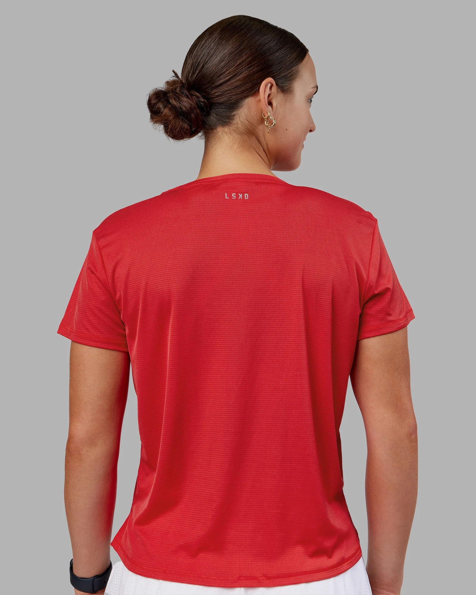 Pace Running Tee 2.0 - Scarlet