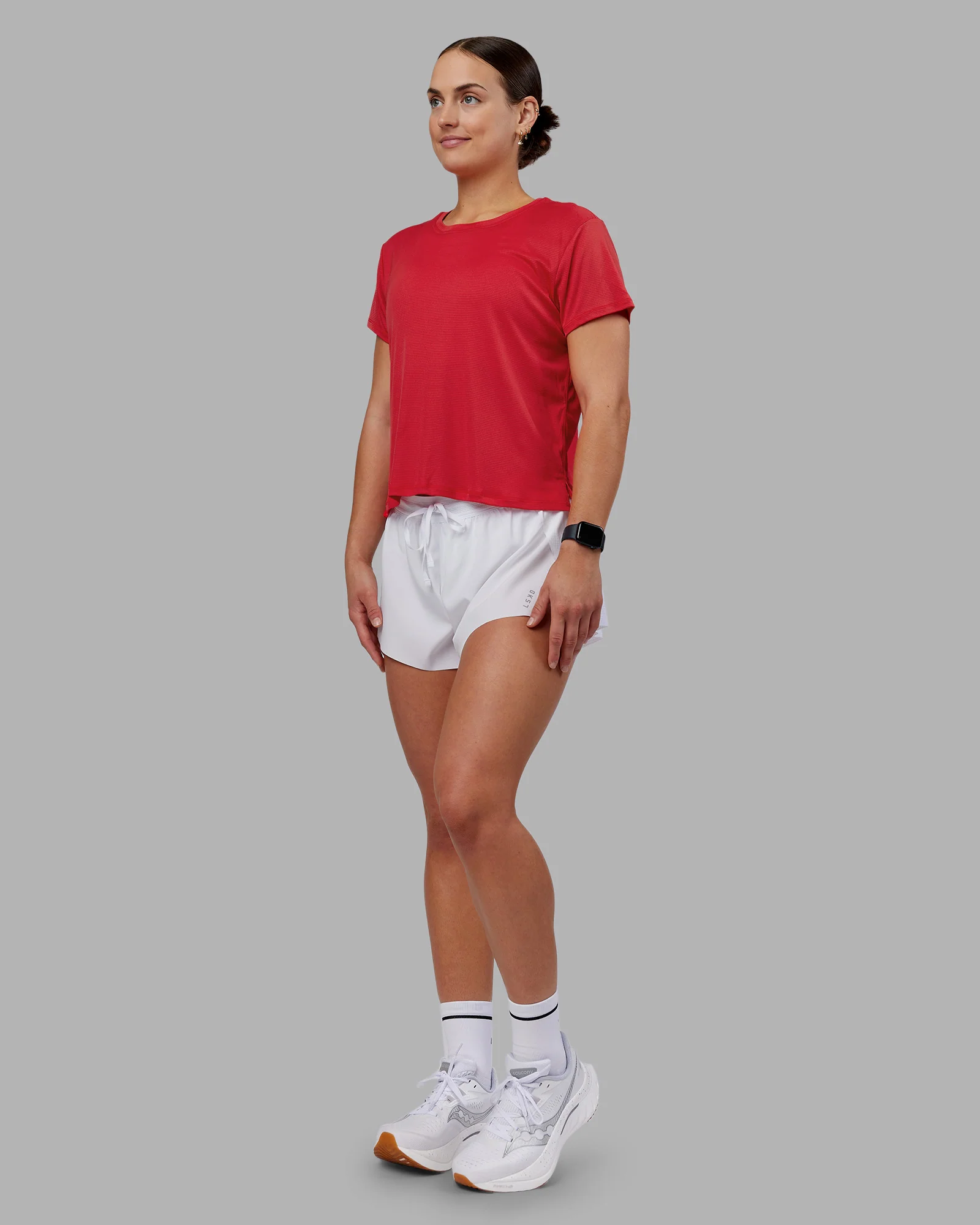 Pace Running Tee 2.0 - Scarlet