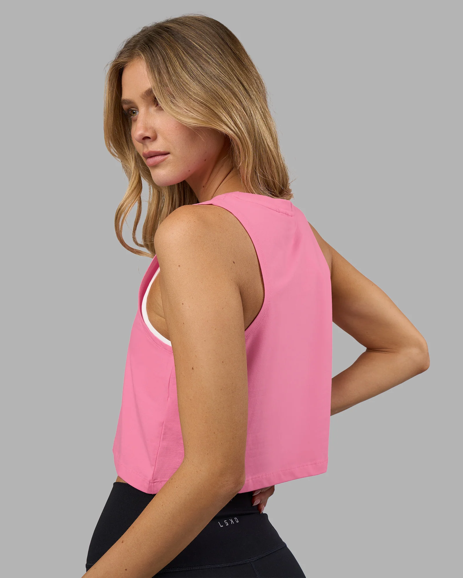 6394-go-to-flxcotton-tank-candy-pink-white-3.webp Go-To FLXCotton Tank - Candy Pink-White