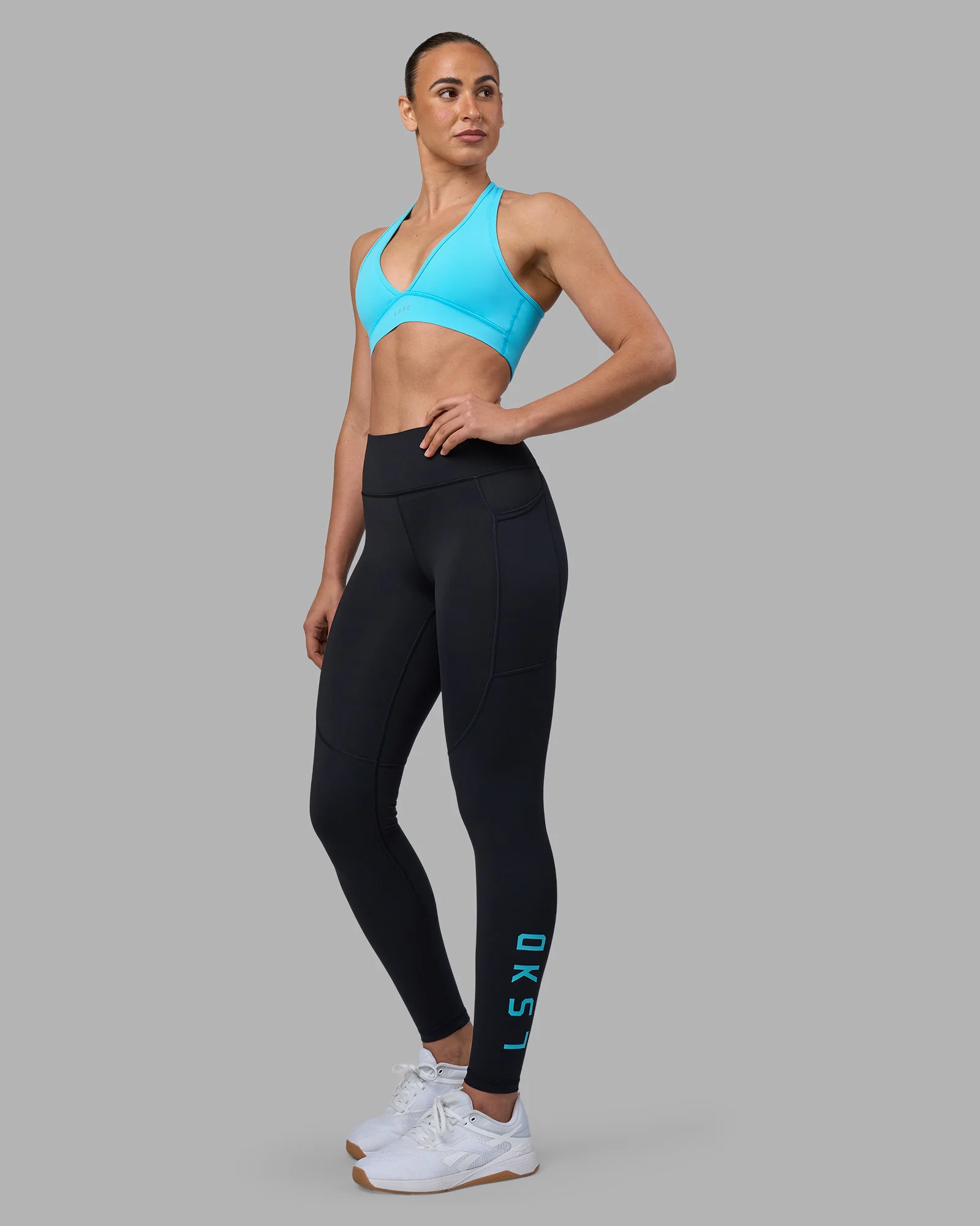 Stamina Sports Bra - Blue Atoll