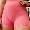 Fusion Ultra High-Rise 4" Short Pockets - Pink Lemonade