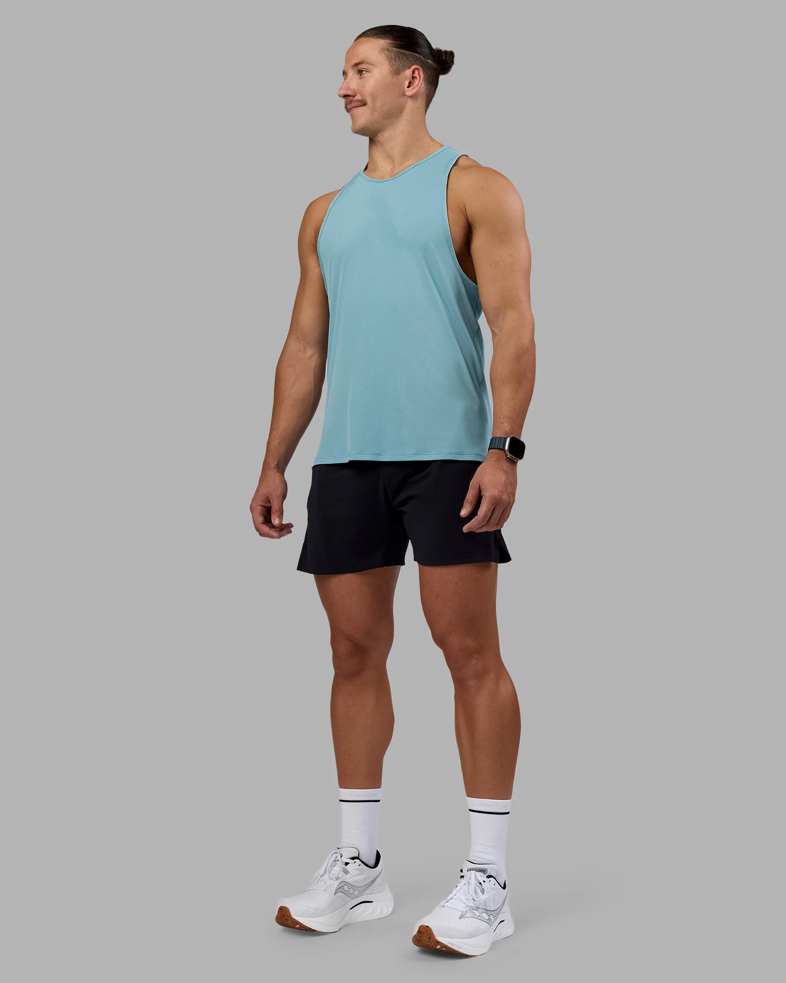 Pace Running Tank - Retro Blue