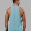 Pace Running Tank - Retro Blue