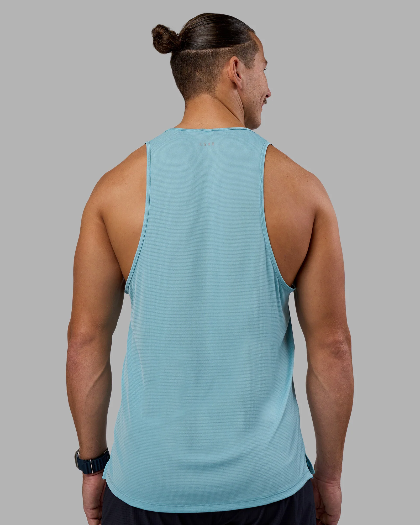 Pace Running Tank - Retro Blue