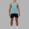 Pace Running Tank - Retro Blue