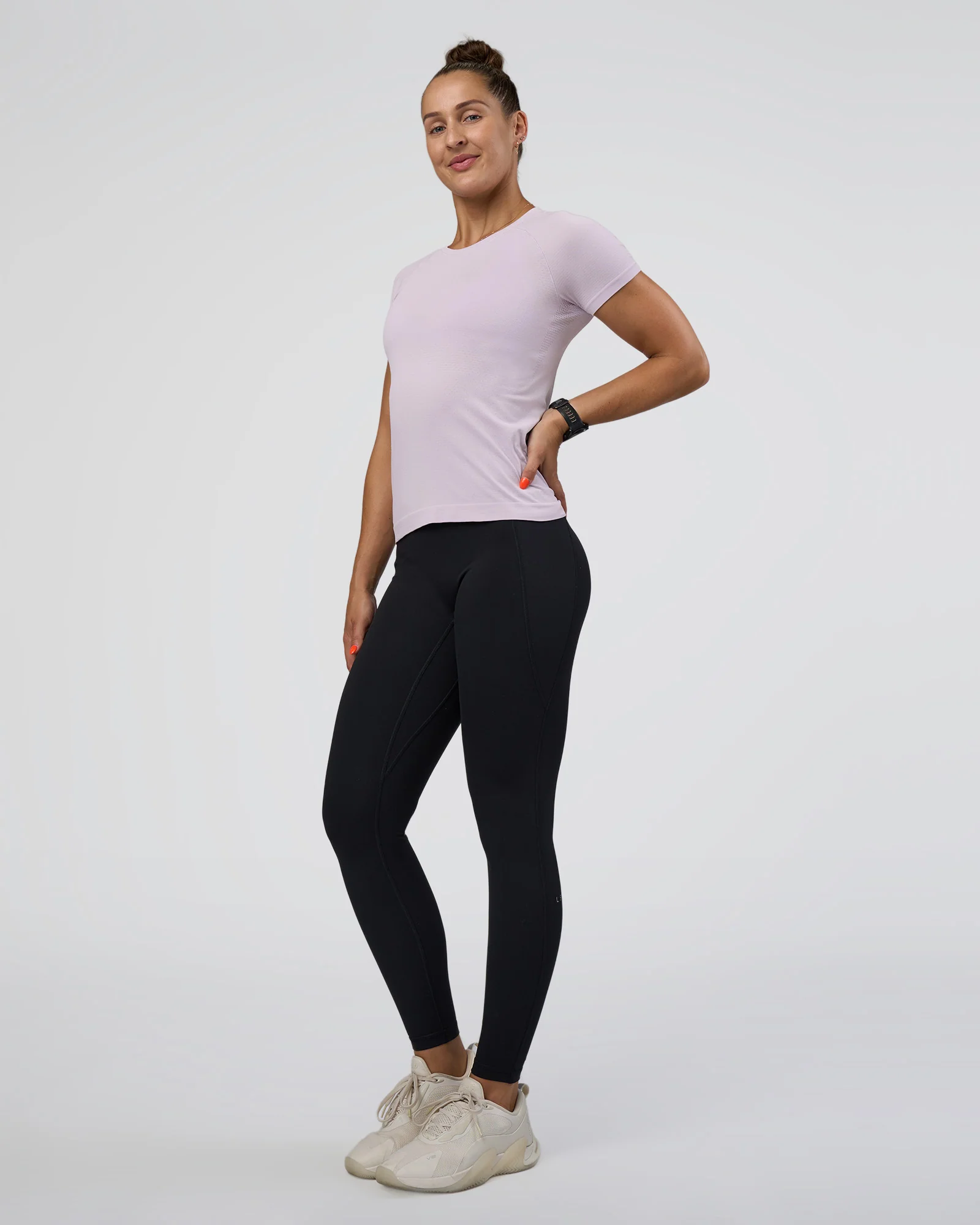 AeroFLX+ Seamless Tee - Fair Orchid/Fair Orchid