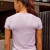 AeroFLX+ Seamless Tee - Fair Orchid/Fair Orchid