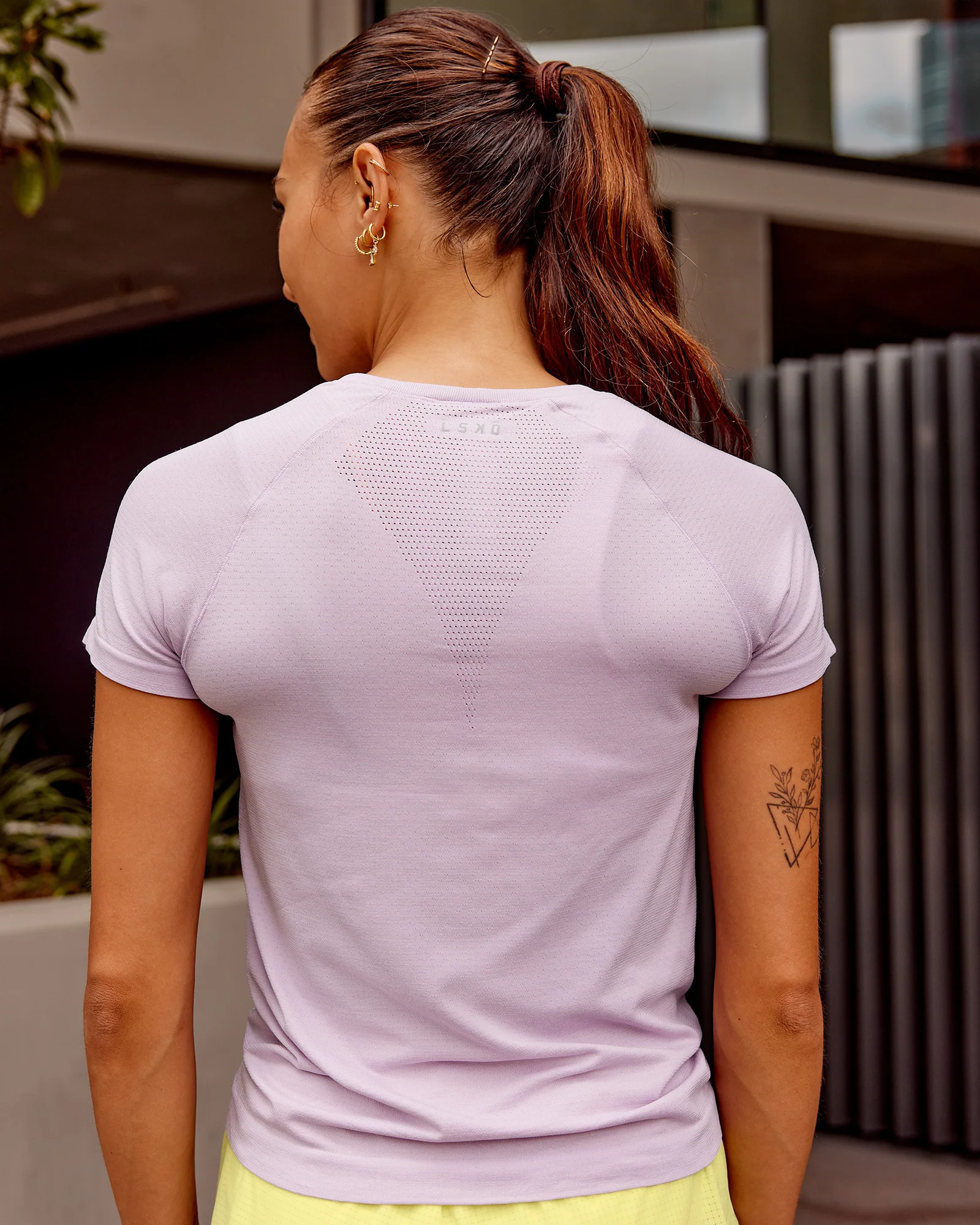 AeroFLX+ Seamless Tee - Fair Orchid/Fair Orchid