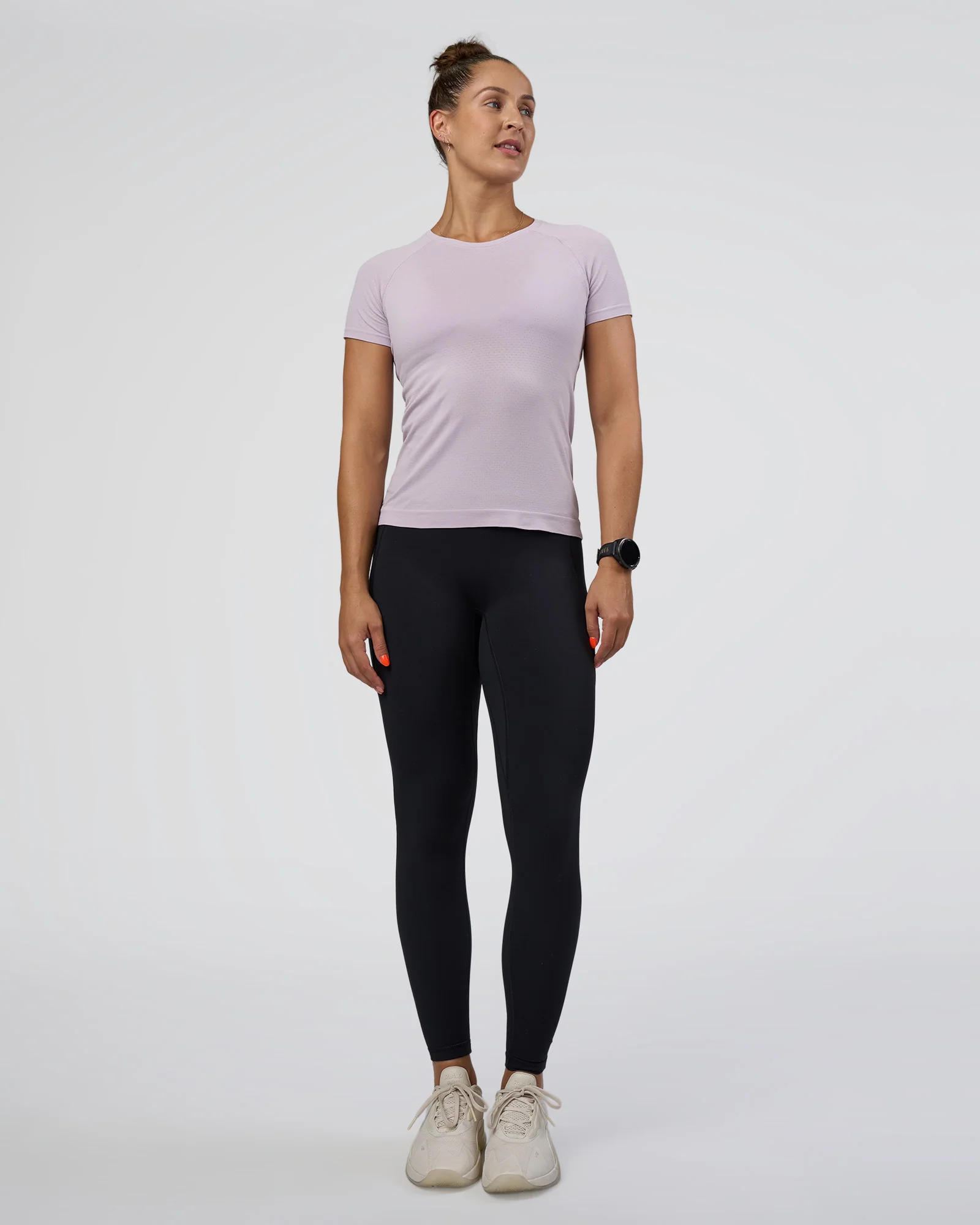 AeroFLX+ Seamless Tee - Fair Orchid/Fair Orchid