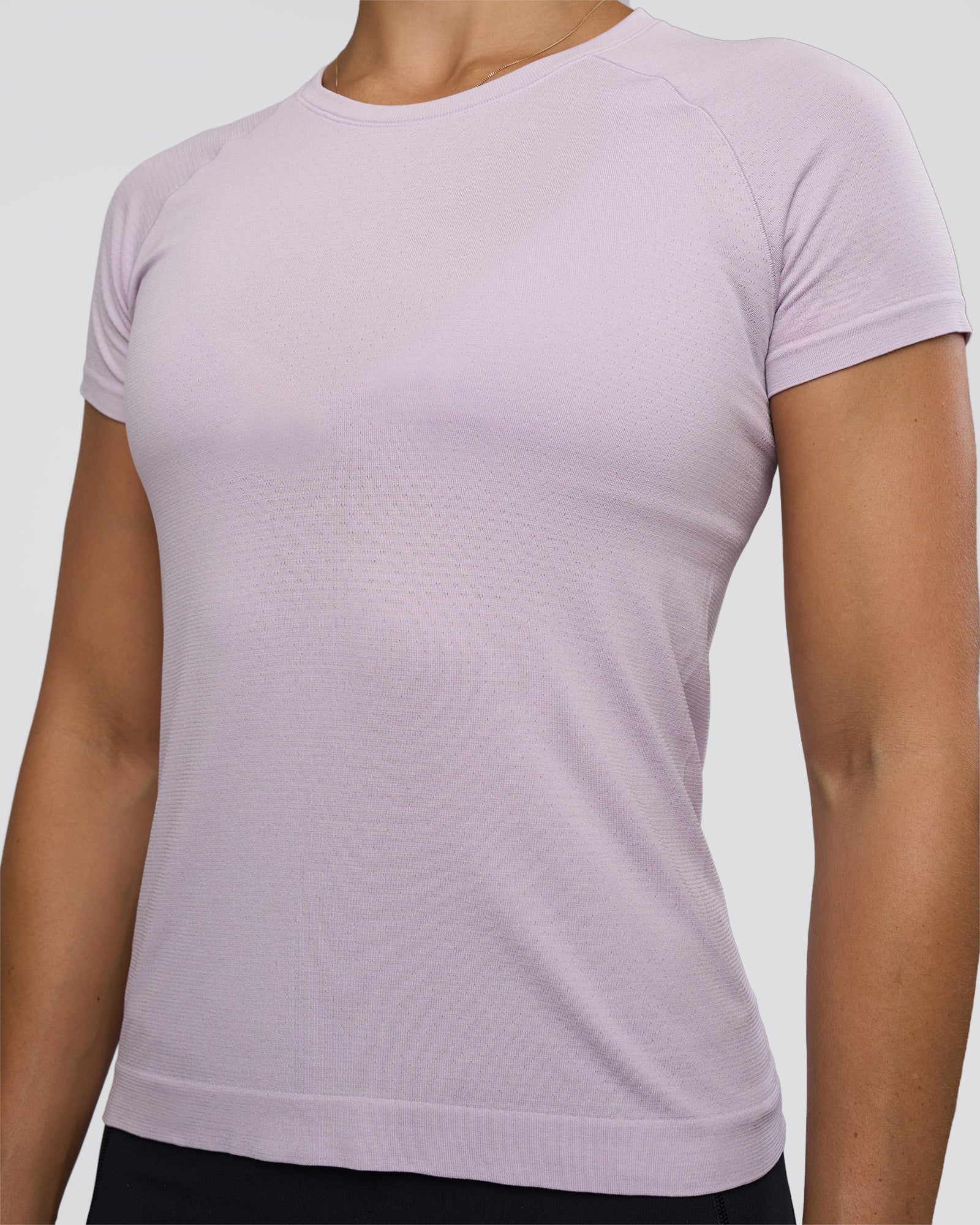 AeroFLX+ Seamless Tee - Fair Orchid/Fair Orchid
