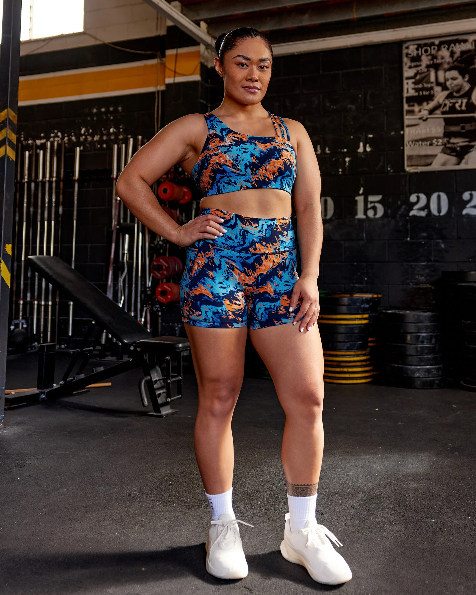 Galvanise Sports Bra 2.0 - React Print