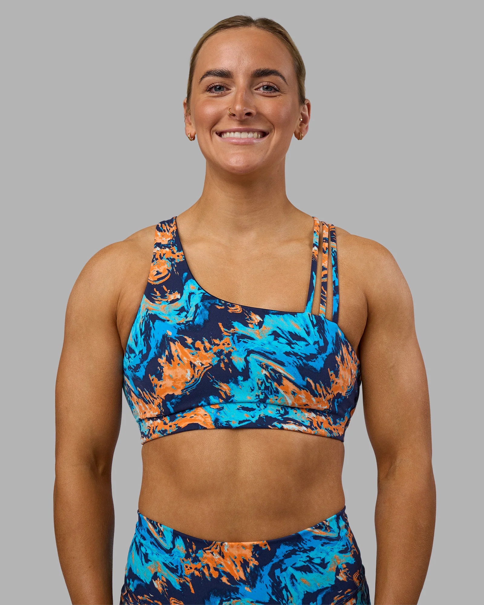 Galvanise Sports Bra 2.0 - React Print