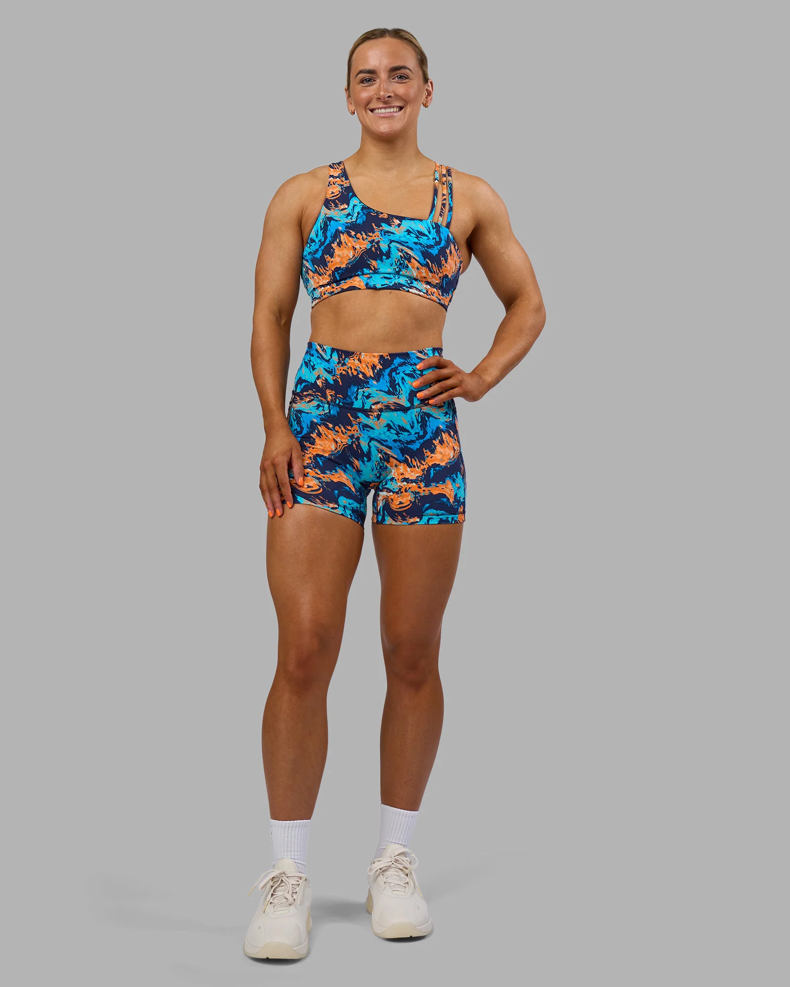 Galvanise Sports Bra 2.0 - React Print
