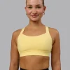Advance Sports Bra - Lemon