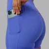 Elixir Ultra High-Rise 4" Short Pockets - Baja Blue