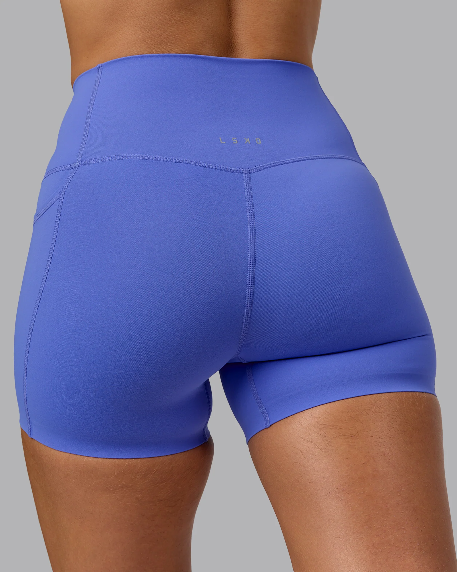 Elixir Ultra High-Rise 4" Short Pockets - Baja Blue