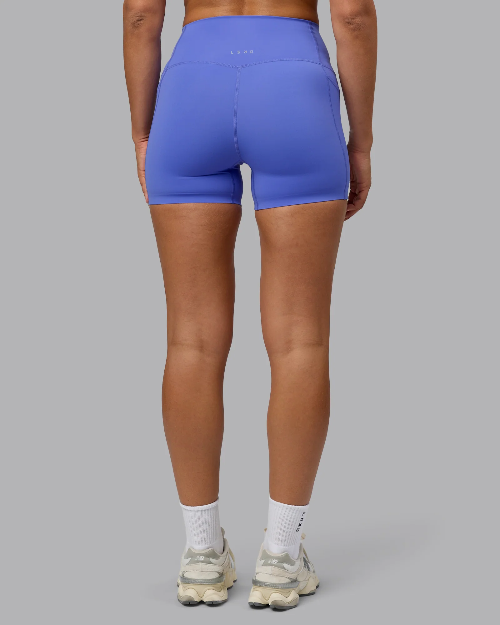 Elixir Ultra High-Rise 4" Short Pockets - Baja Blue
