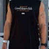 Rover FLXCotton Tank - Black-White