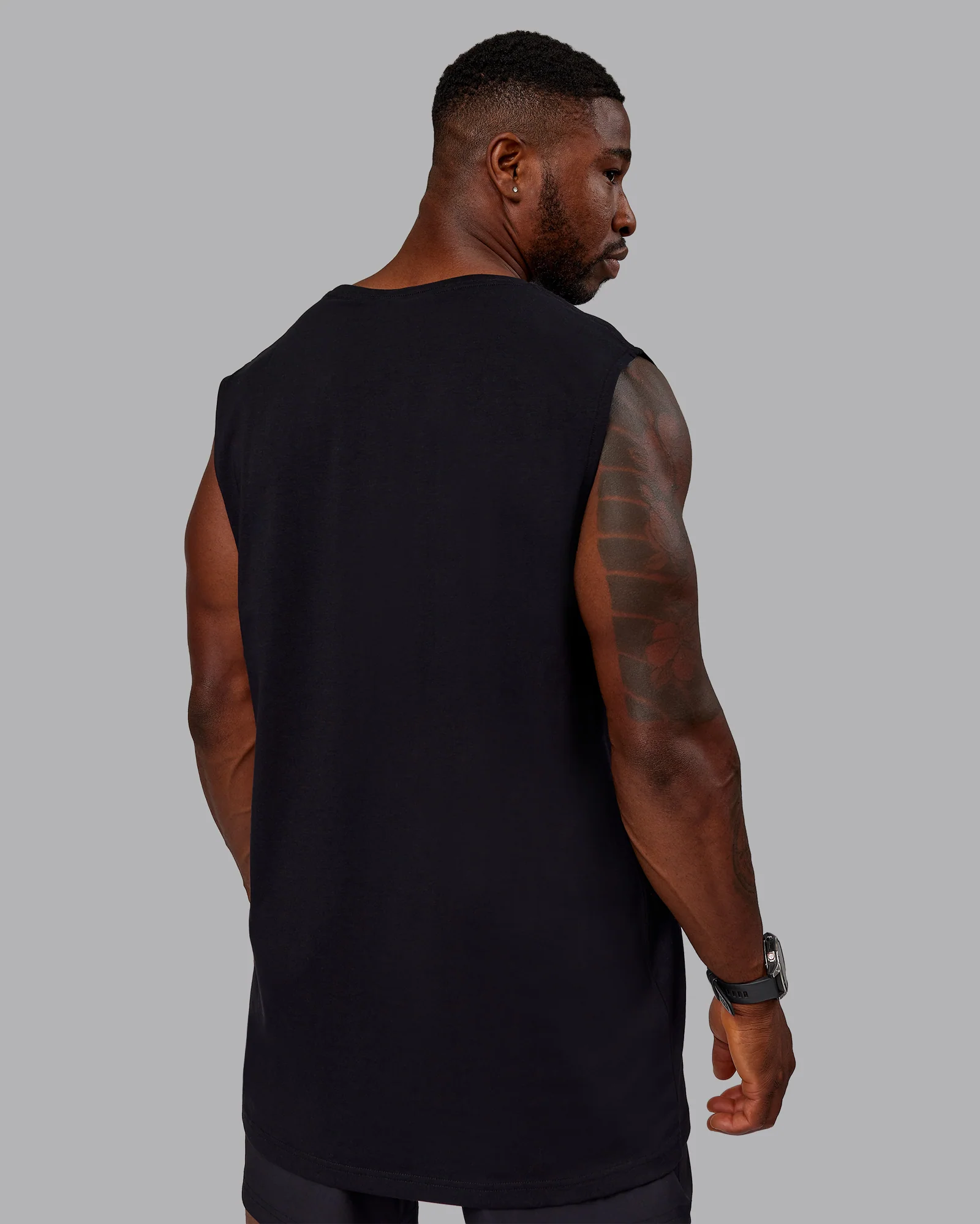 Rover FLXCotton Tank - Black-White