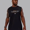 Rover FLXCotton Tank - Black-White
