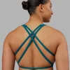 6571-aspire-sports-bra-blue-coral-2.webp Aspire Sports Bra - Blue Coral