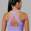 6589-evoke-longline-sports-bra-violet-ray-1.webp Evoke Longline Sports Bra - Violet Ray