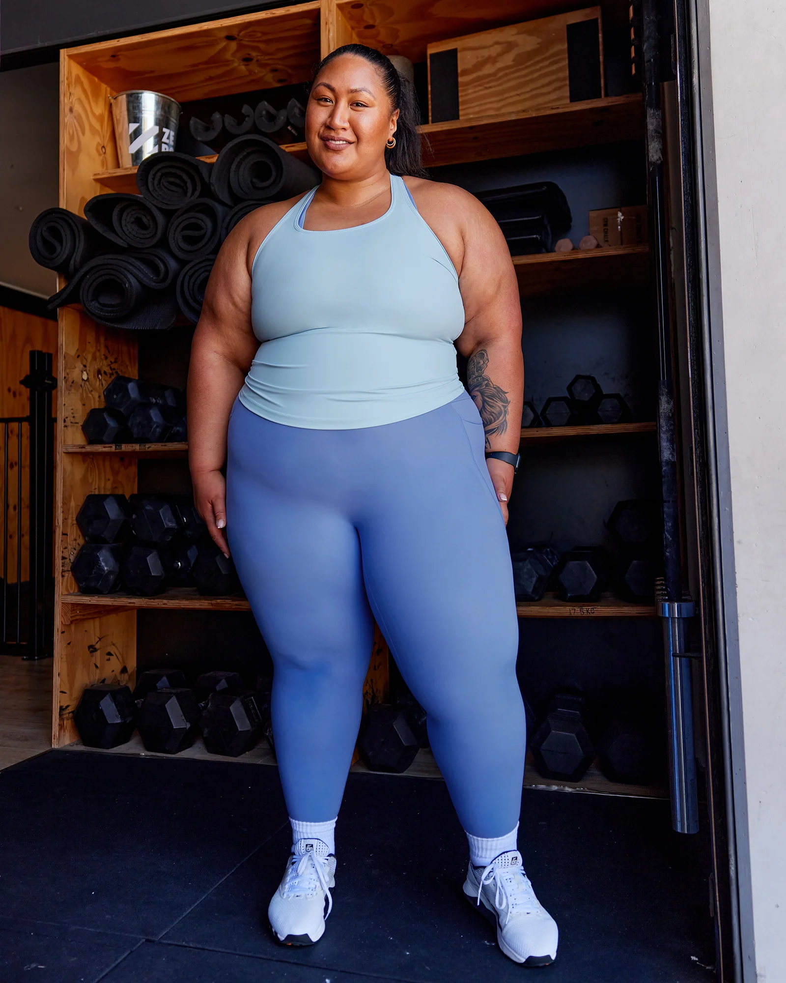 Lift Performance Tank - Glacial Blue