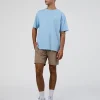 Coffee Run FLXCotton Oversized Tee - Open Air-White