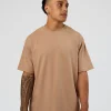 Base FLXCotton Tee Oversized - Warm Smoke