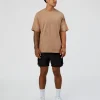 Base FLXCotton Tee Oversized - Warm Smoke