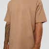Base FLXCotton Tee Oversized - Warm Smoke