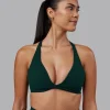 Agile Sports Bra - Dark Moss
