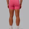 Fusion Ultra High-Rise 6" Short Pockets - Hot Pink