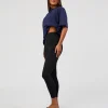 Go-To FLXCotton Oversized Tee - Future Navy-White