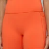 Fusion Ultra High-Rise 6" Short Pockets - Ultra Orange