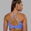 Twist Sports Bra - Indulgent Blue