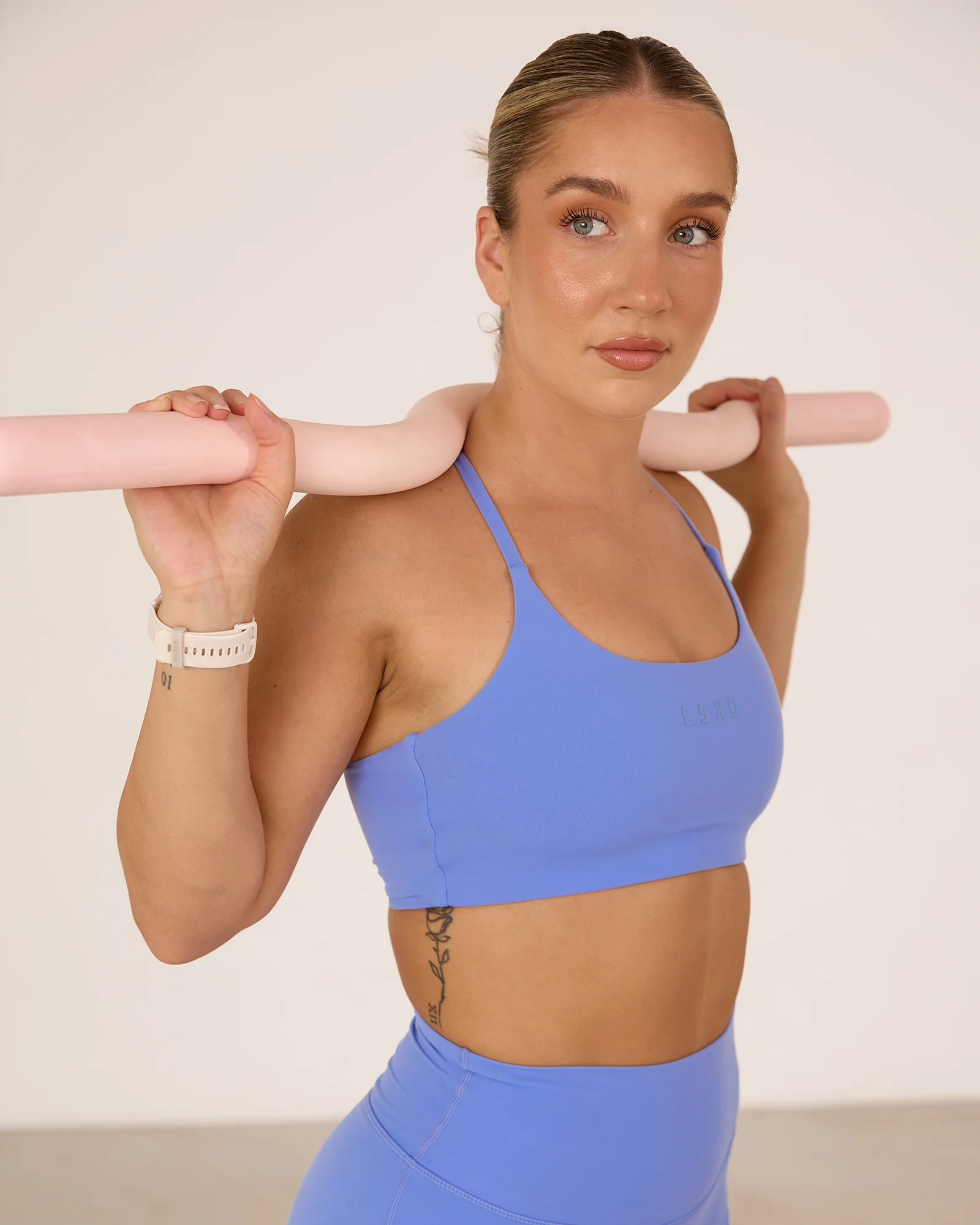 Twist Sports Bra - Indulgent Blue