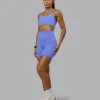 Twist Sports Bra - Indulgent Blue