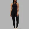 6848-motion-mesh-shelf-bra-tank-black-5.webp Motion Mesh Shelf Bra Tank - Black