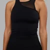 6848-motion-mesh-shelf-bra-tank-black-7.webp Motion Mesh Shelf Bra Tank - Black