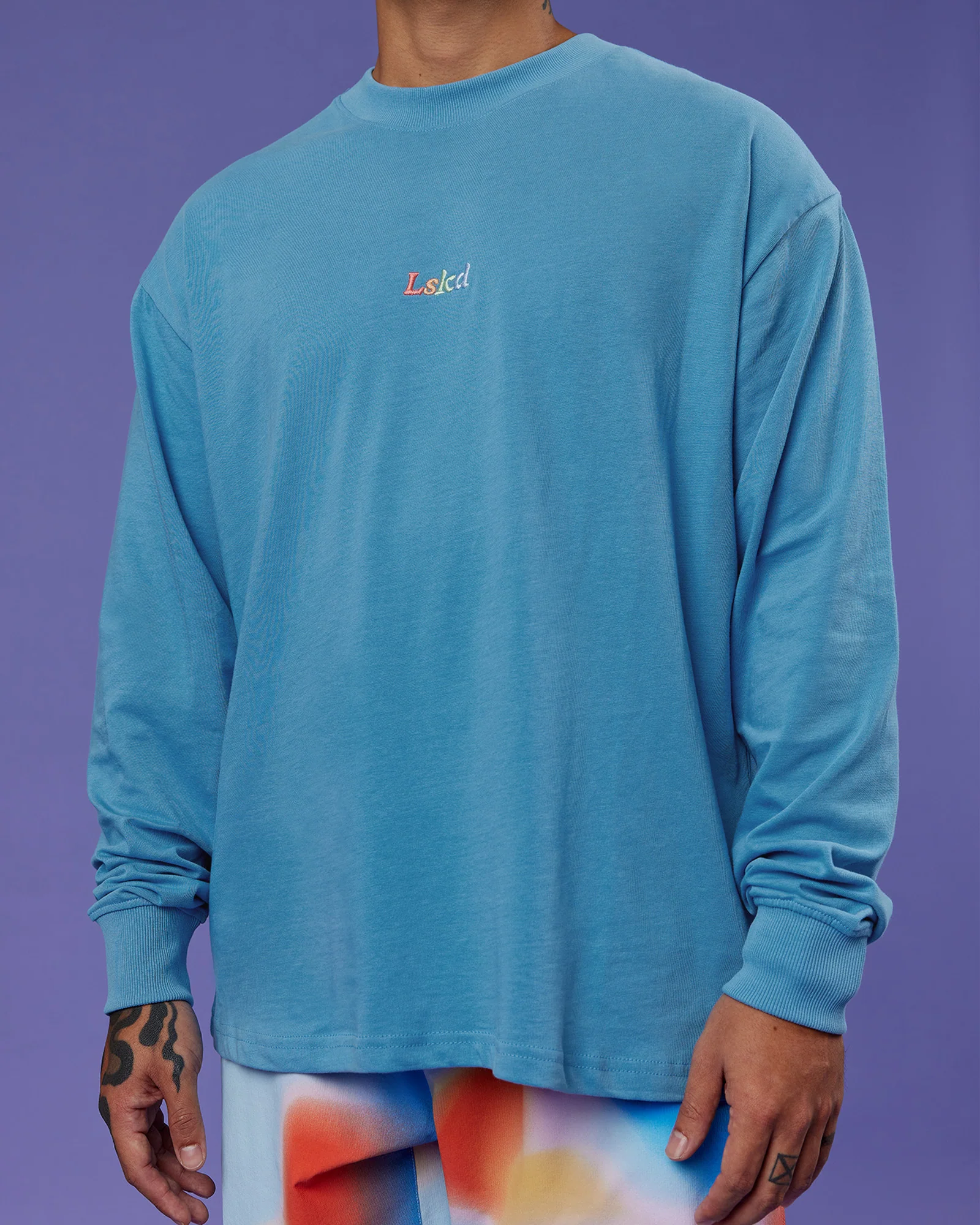 6857-our-journey-oversize-heavyweight-flxcotton-long-sleeve-tee-azure-blue-10.webp Our Journey Oversize Heavyweight FLXCotton Long Sleeve Tee - Azure Blue