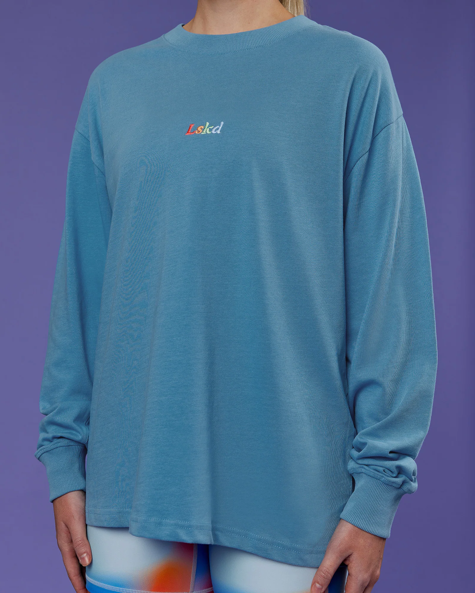 6857-our-journey-oversize-heavyweight-flxcotton-long-sleeve-tee-azure-blue-13.webp Our Journey Oversize Heavyweight FLXCotton Long Sleeve Tee - Azure Blue