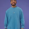 6857-our-journey-oversize-heavyweight-flxcotton-long-sleeve-tee-azure-blue-3.webp Our Journey Oversize Heavyweight FLXCotton Long Sleeve Tee - Azure Blue
