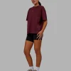 688-go-to-flxcotton-oversized-tee-dark-cherry-1.webp Go-To FLXCotton Oversized Tee - Dark Cherry